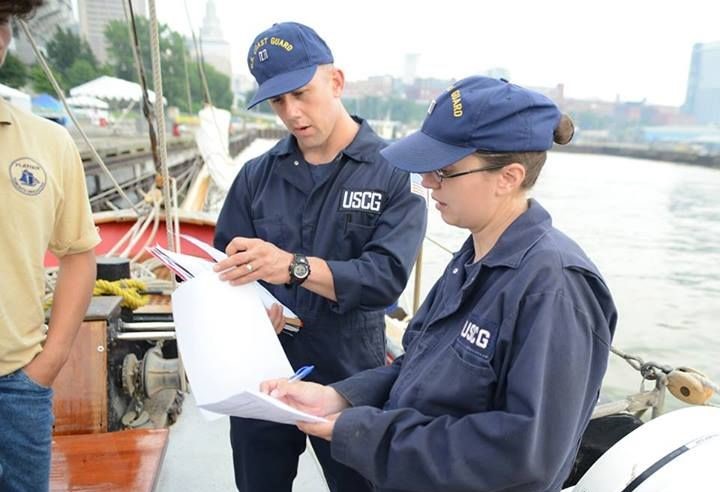 USCG safety inspection - documents check