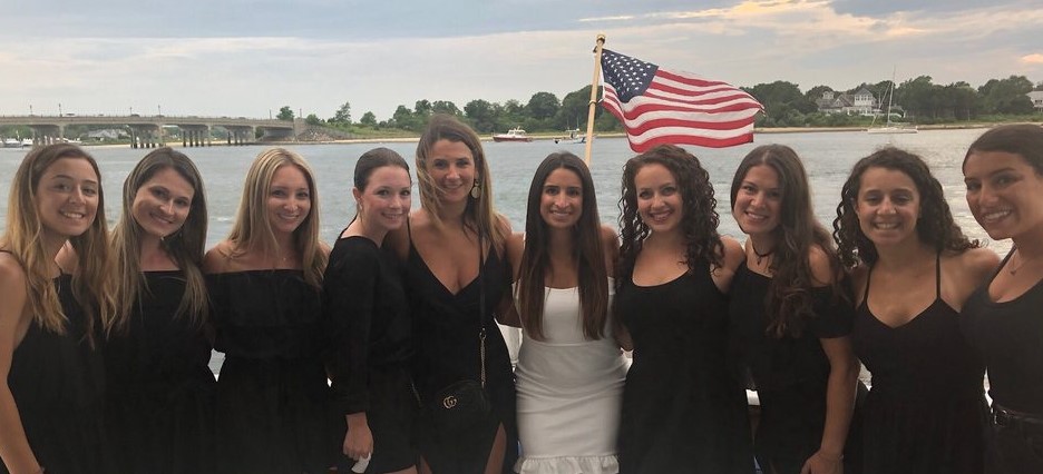 Bachelorette party cruise on American Beauty II in Sag Harbor.